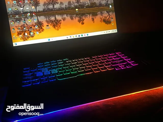 لابتوب اسوس جيمينج مخصص للالعاب والبرامج والاعمال i7 جيل عاشرh كرت2060 شاشه244hz