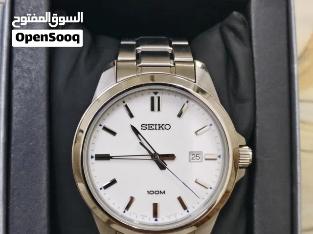 SEIKO Vintage Quartz JapanMen Ref: SUR241P1 41mm With Box 95% All Genuine