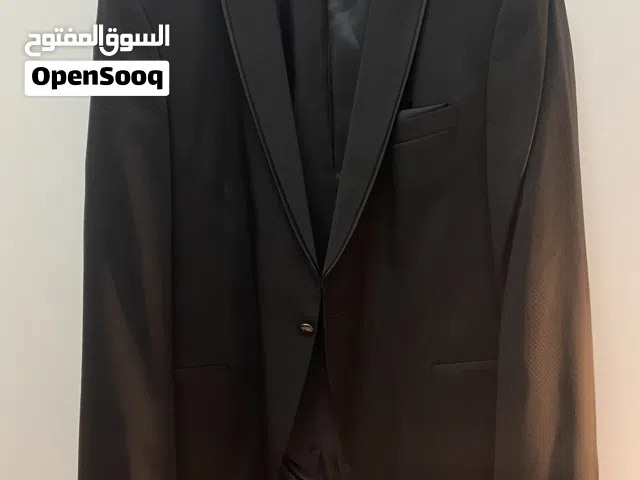 بدلة عرسان جديده تركي نضيفه لون اسود ملوكي ثقيله
