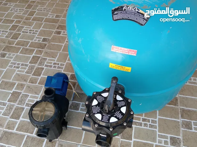 للبيع فلتر حجم 900 mm مع دينمه 1 ونص حصان إيطالي