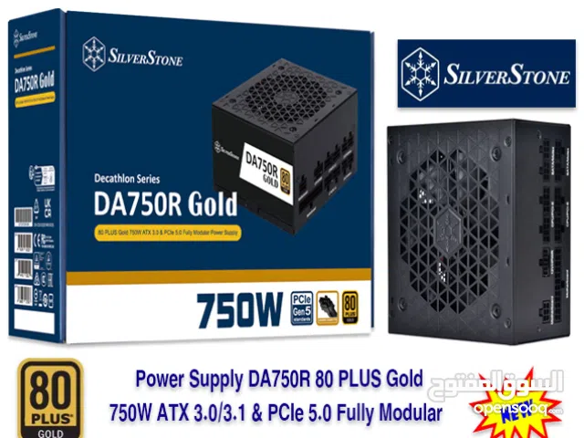 silverstone power supply DA750R Gold 80 PLUS