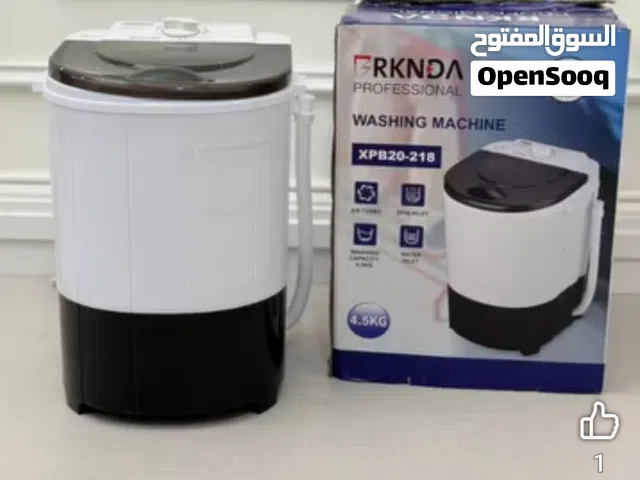 غسالة ونشافة بركندا حجم 4 كيلو ونص استعمال خفيف جدا