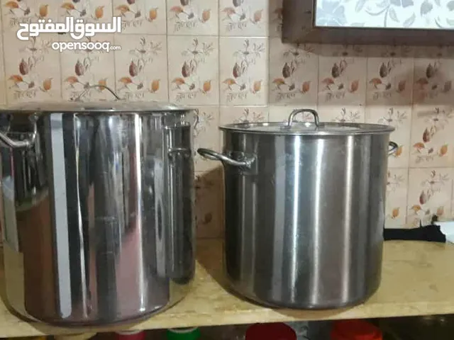 طناجر اصليات سلستين الكبيرة لتر 40 جديدة الصغيرة مستعملة لتر 37لتر