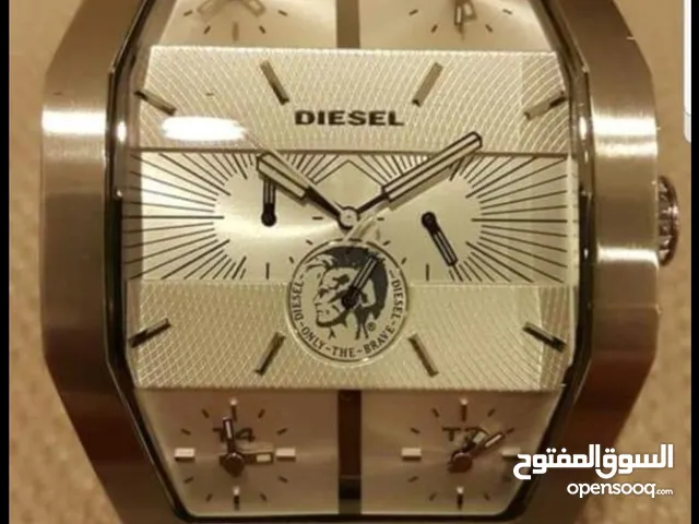 Diesel White Label Oversized Cronograph Watch DZ9050