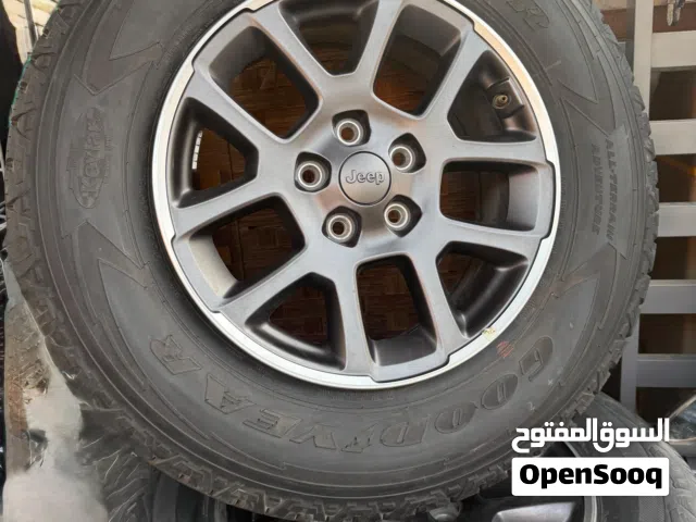 Jeep Gladiator 5 pieces OEM Whel Rims Size 18" with Bridgestone Tyrere 2023 model