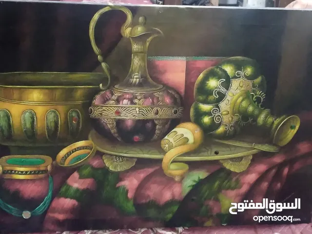 لوحه منظر جميل خشب