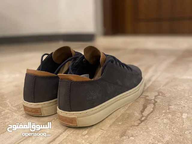 Timberland Mens Lace Casual Shoe - Navy Nubuck