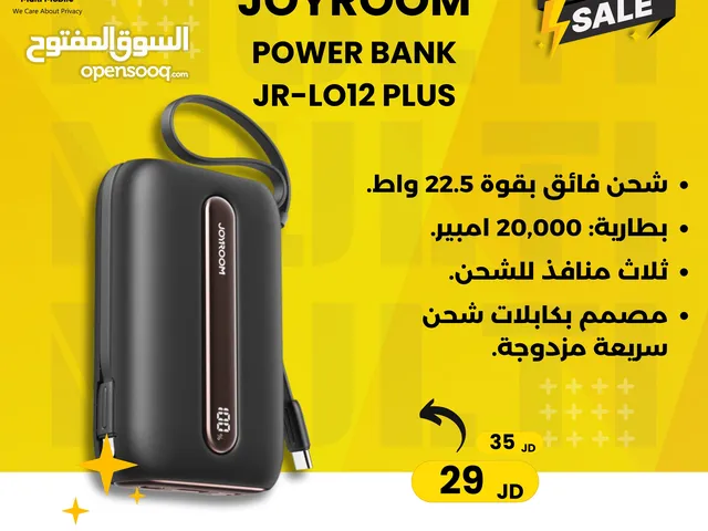 joyroom POWER BANK JR-LO12 PLUS