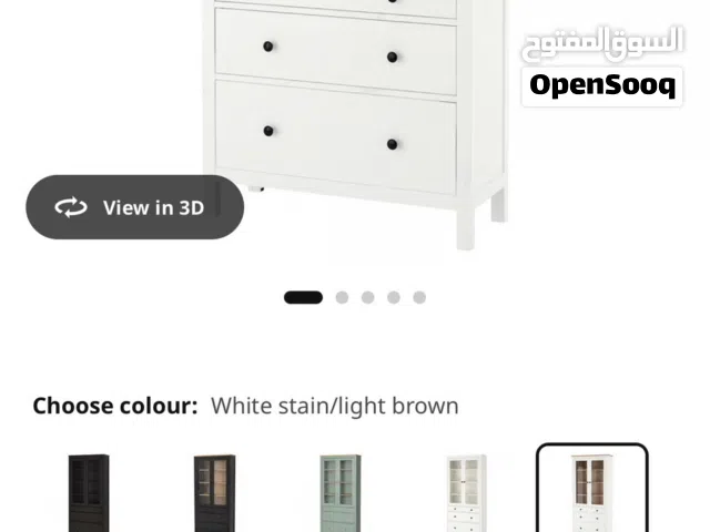 IKEA Hemnes Glass door cabinet  (Great condition)