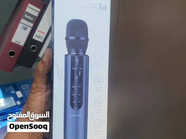 GREEN LION KARAOKE MICROPHONE GNKRKM6MICBK New Box Pack