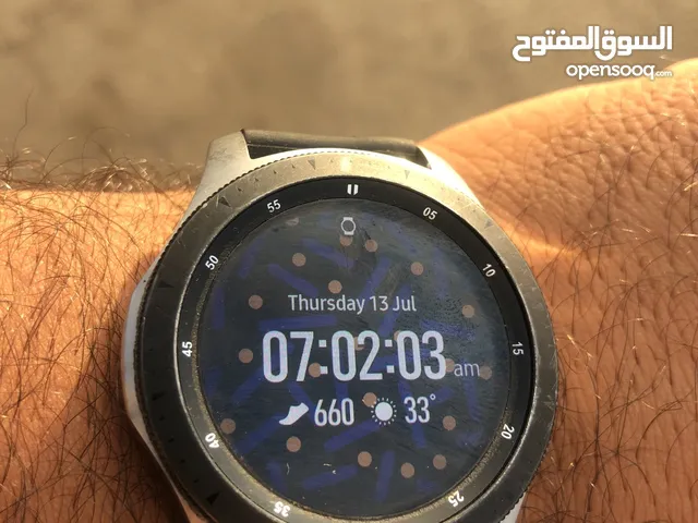 ساعة سامسونج جلاكسي 46 مم
Samsung galaxy watch 46 mm
