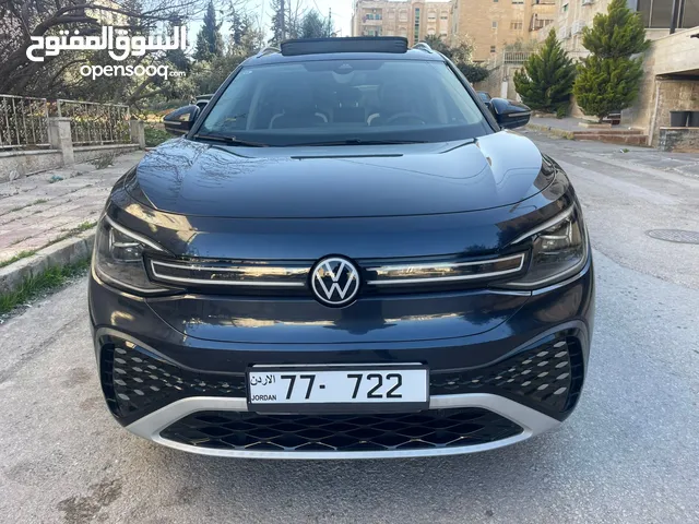 فولكسفاغن ID6 2021 بحالة زيرو بيور بلس أعلى صنف بانوراما متحركه بحالة زيرو عداد قليل