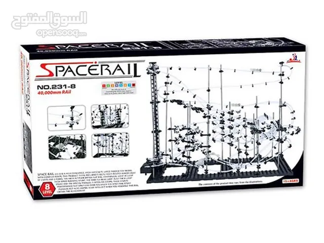 Very Rare Spacerail Level 8 – Marble Roller Coaster – 40m Track – 1380 pcs