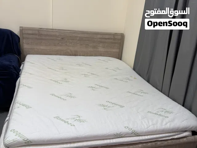 Queen Bed Frame with Mattress