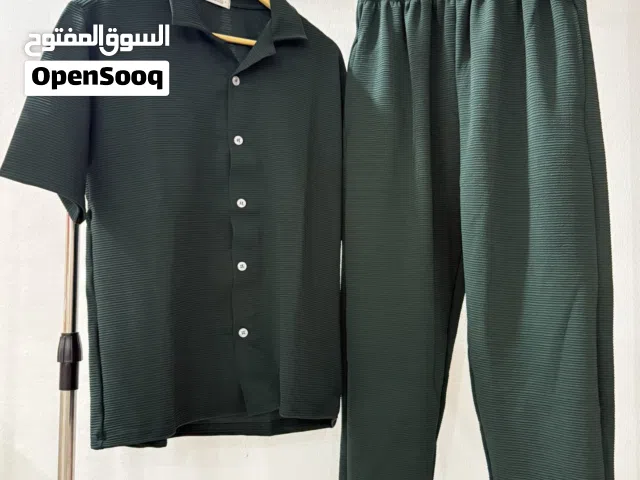 ملابس رجاليه قميص مع بنطلون صناعة تركية