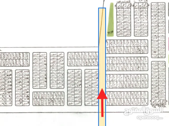 قــطعــة مميــــزة على شـــارع 20 في مقاطعــة الاساتـذة  81