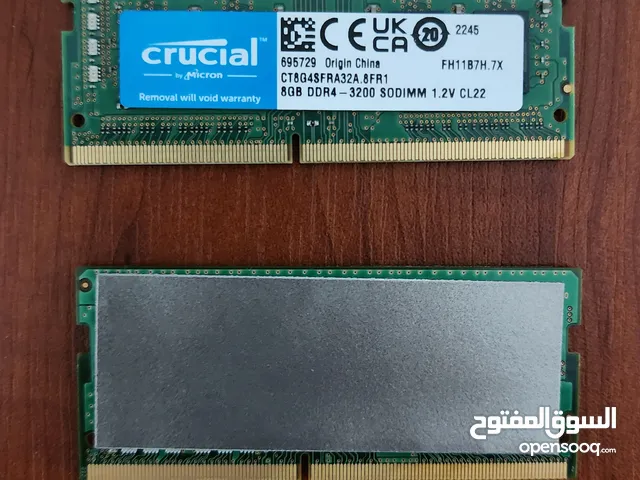 رامات 16 الغيغا ddr4 متاع لابتوب (SO-DIMM) عبارة على طرفين 8×2