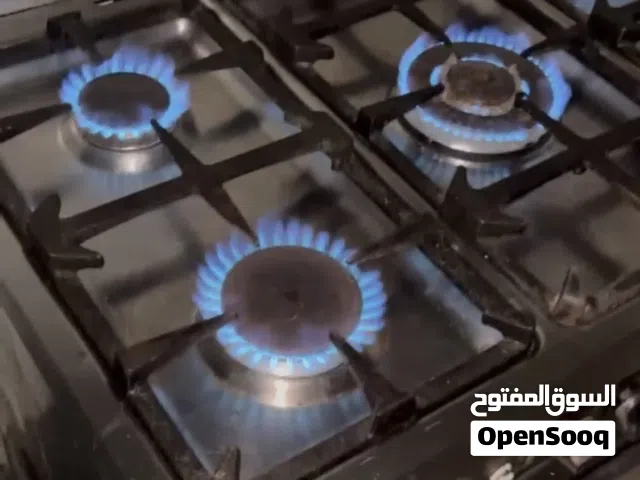 للبيع طباخ 5 شعلة شبك ظهر تقيل مع بطل الغاز