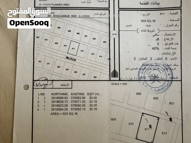 Residential Land for Sale in Al Batinah Barka