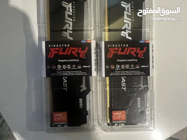 حبتين رام كل وحده 8 قيقا DDR5 ram 8gb