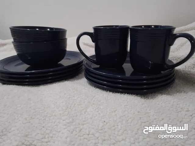 للبيع طقم صحون 12قطعه