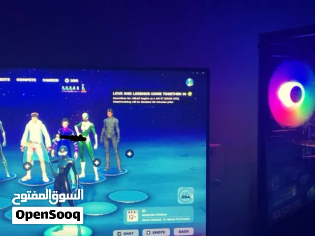 حساب فورت للبيع