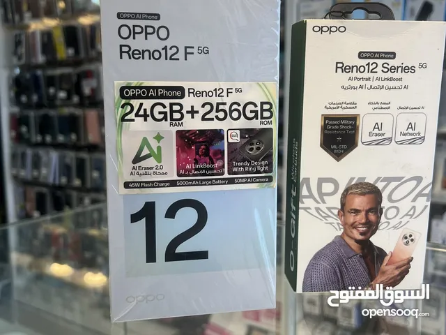 Oppo reno 12 f 5G جديد كفالة الوكيل