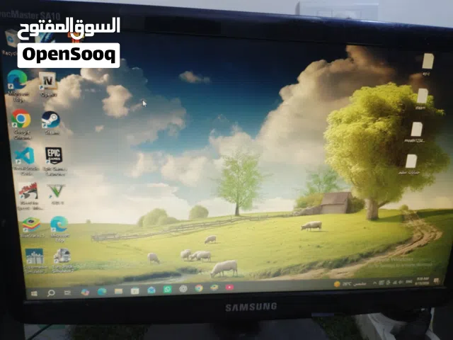 جهاز PC للبيع بسعر مناسب Pc اقتصادي وفئة ممتازة للبيع بيع تجميعة جيمنج ومكتبية متكاملة (ست أب كامل