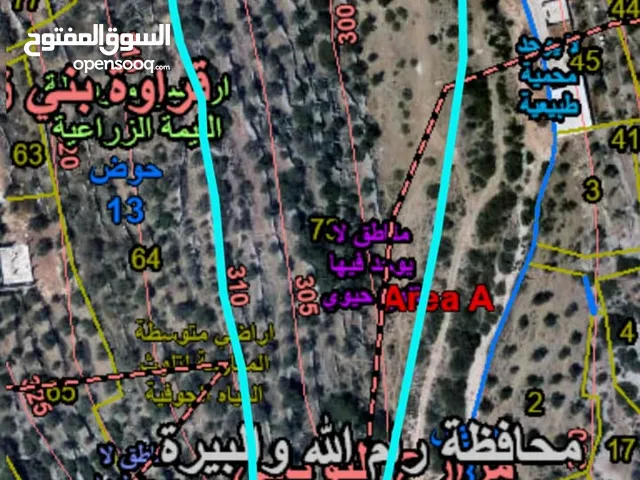Residential Land for Sale in Ramallah and Al-Bireh Qarawat Bani Zeid