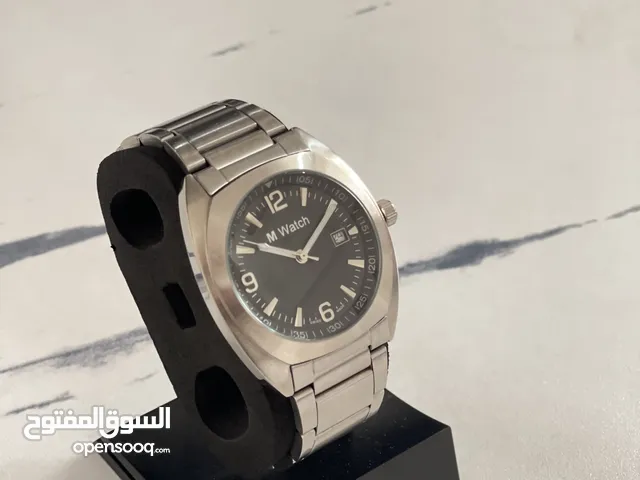 ساعه M watch سويسري ماركه استعمال قليل