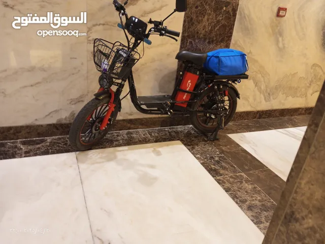 دراجة كهربائية للكبار استعمال شهر فقط مرة ممتازة