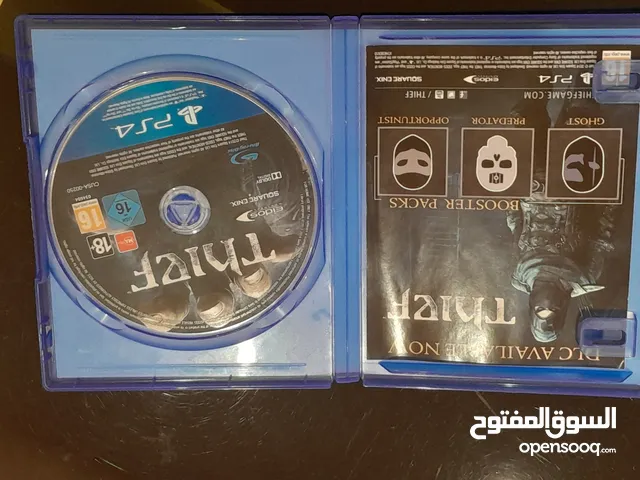 العاب Thief لعب بلايستيشن 4, مستعمله لها شهر لعب سارقها
