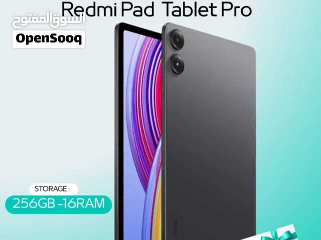 TAB REDMI PAD PRO ( 255GB ) / RAM 16 NEW /// ريدمي باد برو ذاكرة 256 الرام 16 الجديد