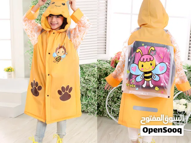 جاكيت مطري بناتي