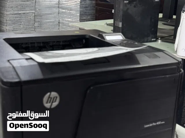 طابعة ليزر أسود إتش بي HP LaserJet Pro 400 مستعملة نظيفة واعتمادية