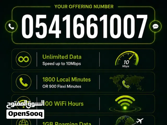 Etisalat Numbers with new freedom plan