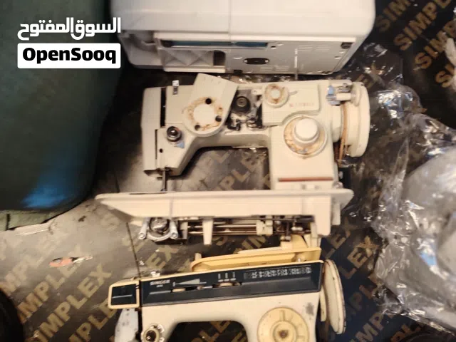 3 ماكينات خياطة للبيع دفعة واحدة  Janome + Singer  فرصة للتجار وقطع الغيار