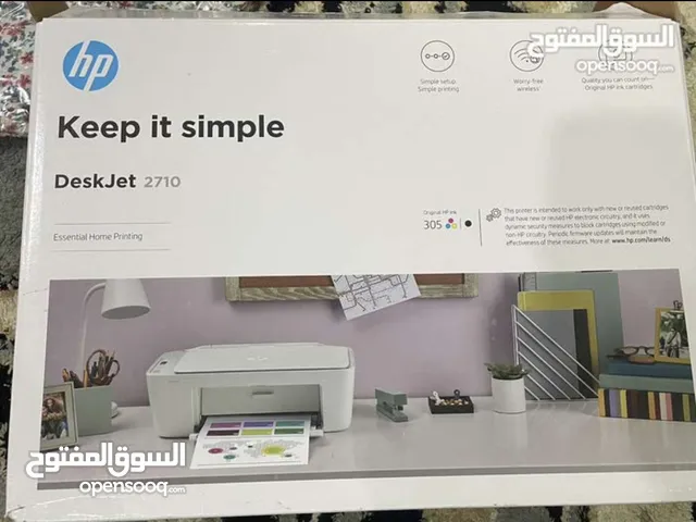 طابعه نظيفه جدا hp