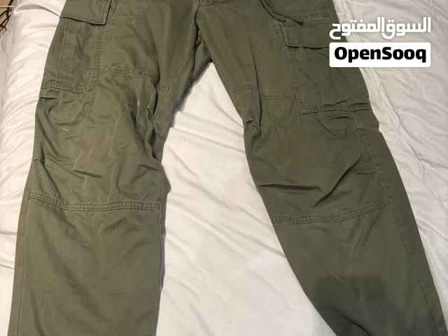 Green cargo pants