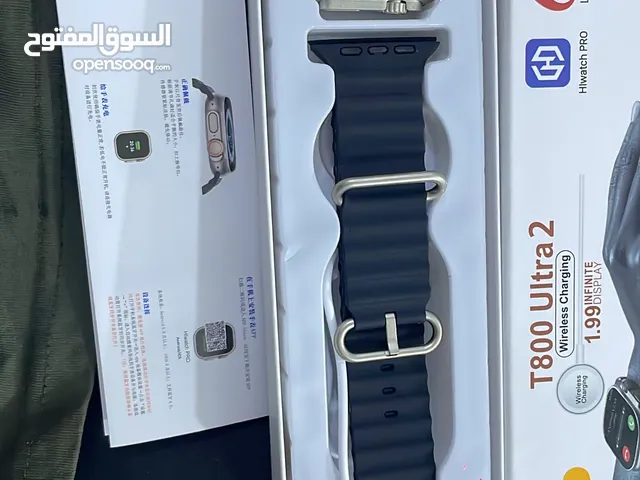 ساعه T800 جديده معاها باكيت وشاشنه وسير اسود