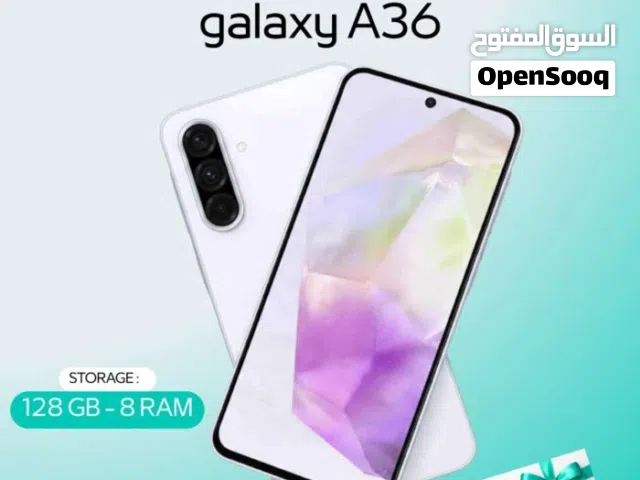 SAMSUNG A36 ( 128GB ) / RAM 8 NEW /// سامسونج ايه 36 ذاكرة 128 الرام 8 الجديد