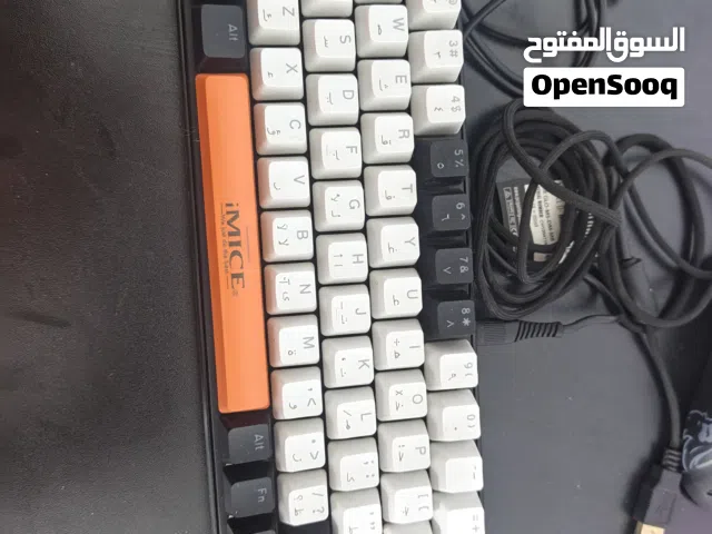 ماوس كلوريس فئه D + كيبورد جدا نضيفات استعمال شخصي