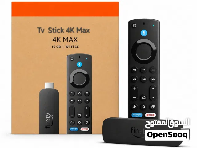 Fire TV Stick 4K Max 16GB WiFi 6E Streaming Device with Alexa Voice Remote Dolby Vision in-built Tv