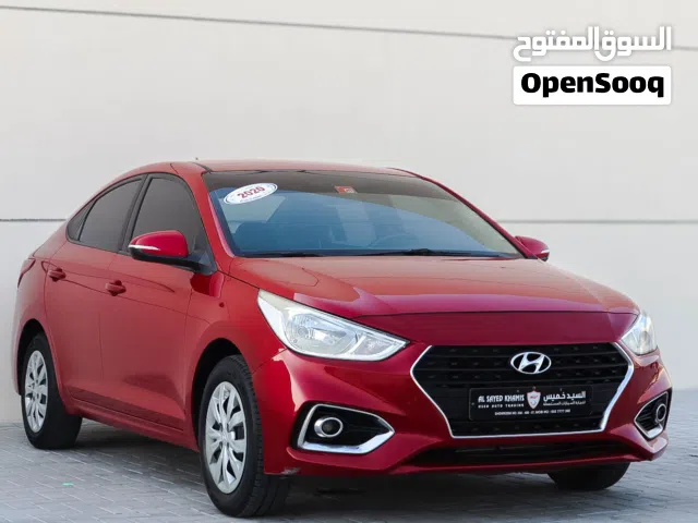 Hyundai Accent  1.6 L  2020  GCC  Accident-Free  In Excellent Condition  461 P.M