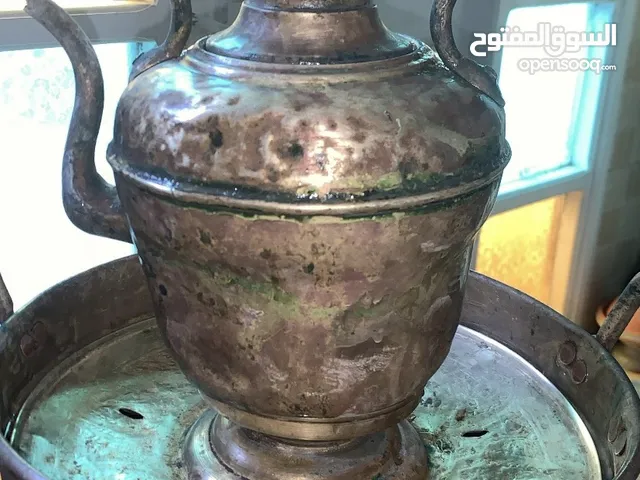 مقراج نحاسي قديم – (مقراج قذيم لغسل اليذين )تحفة ديكور مغربي تقليدي