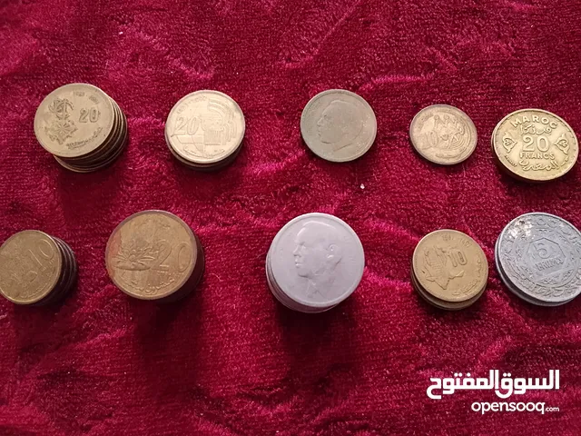 مجموعة نقود مغربية قديمة