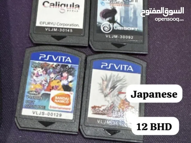 PSVITA GAMES اشرطة فيتا ياباني اصلي بدون البوكس