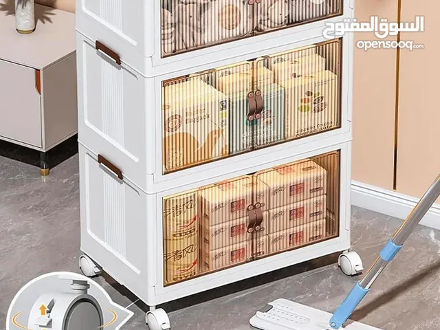 توفر من جديد لكثرة الطلب دولاب فانتازيا 5 طبقات مزود بعجلات وفرنالك المنتج الأكثر طلباً
