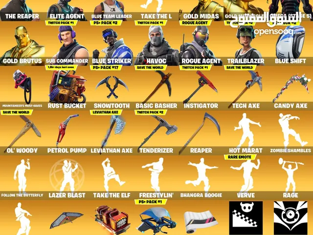 Fortnite Accounts and Characters for Sale in Dubai