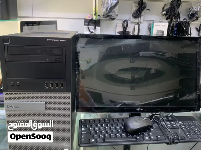 Core i5 Dell pc with 20 inch monitor ram 8 gb Ssd 128 gb 500 gb Hdd with mouse and keyboard full set